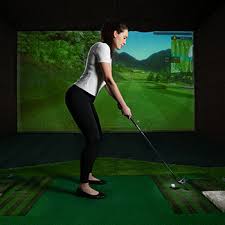 Indoor Golf Simulator Ceiling