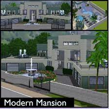 Modern Mansion No Cc By Itguyinsc
