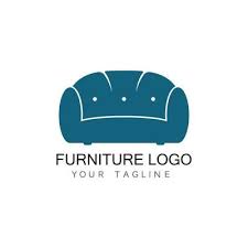 Furniture Sofa Logo Design Icon