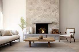 Stone Fireplace Background Picture