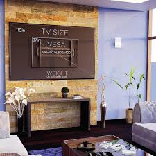Promounts Large Flat Tv Wall Mount For