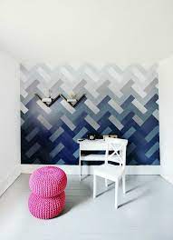 How To Paint A Herringbone Wall