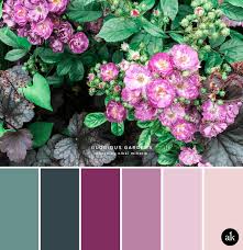 English Garden Inspired Color Palette