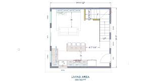 750 Square Foot 1 Bed 1 5 Bath House