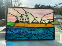 Sydney Opera House Stained Glass Panel