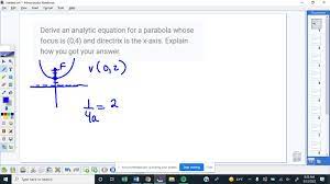 Solved Derive An Ytic Equation For