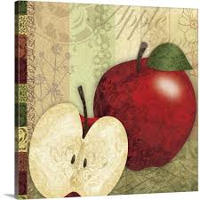 Apples By Lori Siebert Canvas Wall Art