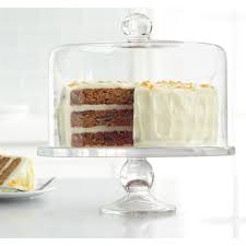 Glass Cake Stand With Dome Lid