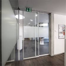 Rails Glass Sliding Door