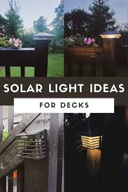 5 Solar Deck Lighting Ideas Light