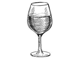 Wine Glass Vector Art Icons And