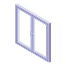 Window Icon Simple Outline Style