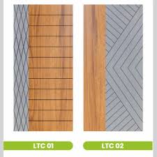 Double Colour Groove Laminate Door