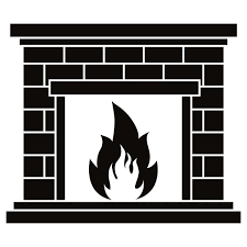Fire Flame Icon Isolated White