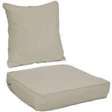 Seat Cushion Set In Beige Zet 718