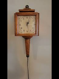 Vintage Trend Electric Wall Clock Light