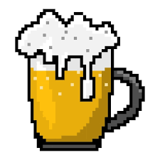 Premium Vector Beer Icon In Pixel Art