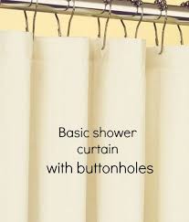 Two Panel Shower Curtain Split Style