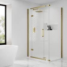 Aquadart Inline 2 Sided Brass Shower