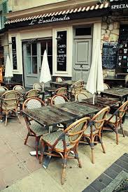 Outdoor French Traditional Cafe Nice