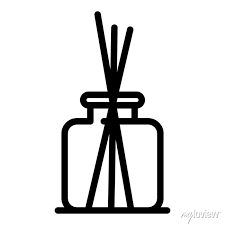 Home Freshener Diffuser Icon Outline