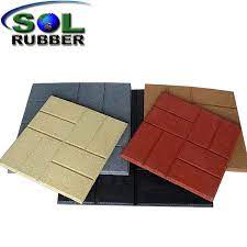 Residential Outdoor Rubber Paver 16 18