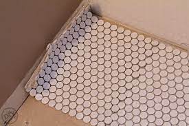 How To Install Penny Tile The Diy Village