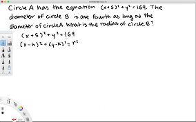 Solved Circle A Has Equation X 5 2 Y