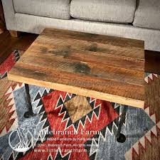reclaimed wood coffee table