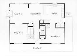 2 Story Colonial Floor Plans Monmouth