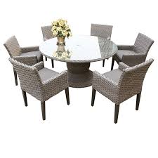 Patio Dining Table With 6 Dining Chairs