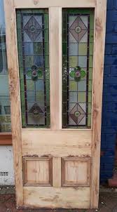 Stained Glass Door Exterior Doors With