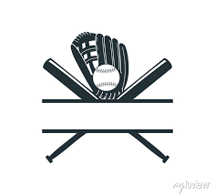 Baseball Softball Stuff Split Badge