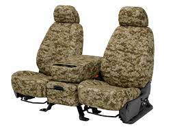 Caltrend Rear Solid Bench Camo Seat