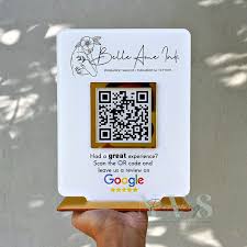 Business Qr Code Google Review Sign For