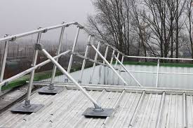 Metal Roof Safety Railings Fixed Edge