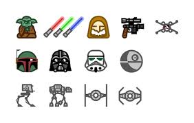 Star Wars Icon Pack 28 Icons Yoda Obi