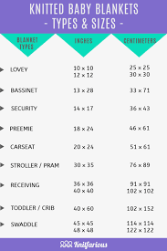 Knitter S Guide To Baby Blanket Sizes