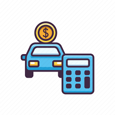 Banking Calculator Car Loan Icon