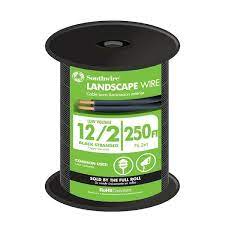 Southwire 12 65 Low Voltage Landscape Cord 12 2 250ft Black
