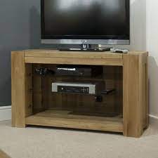 Pandora Solid Oak Corner Tv Cabinet