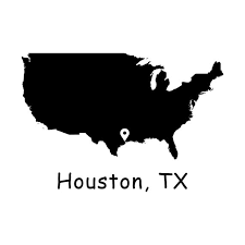 Houston Texas On Usa Map Houston Tx