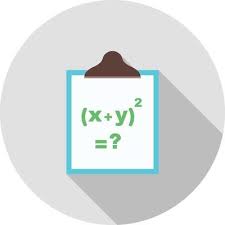 Quadratic Equation Vector Art Icons