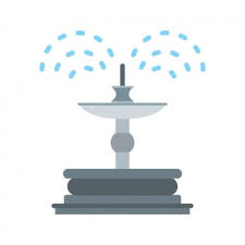 Fountain Icon Png Vector Psd And