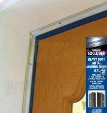 Heavy Duty Aluminium Silver Brush Around Door Seal Draught Excluder Weather