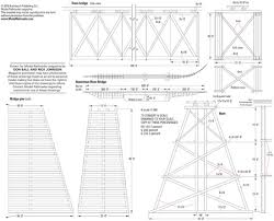 Wood Trestle And Truss Bridge