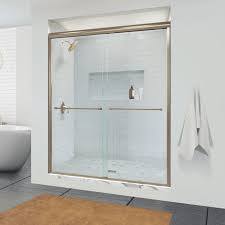 Half Glass Shower Doors