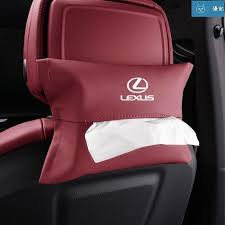 Lexus 凌志 雷克薩斯超纖皮車用紙巾盒ux車