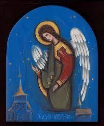 Angel Guardian Religious Icon