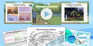 Monet S Garden Ks1 Lesson Pack 1
